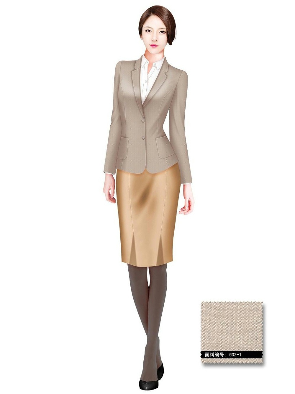 酒店前臺西裝工作服 酒店前臺西裝工作服